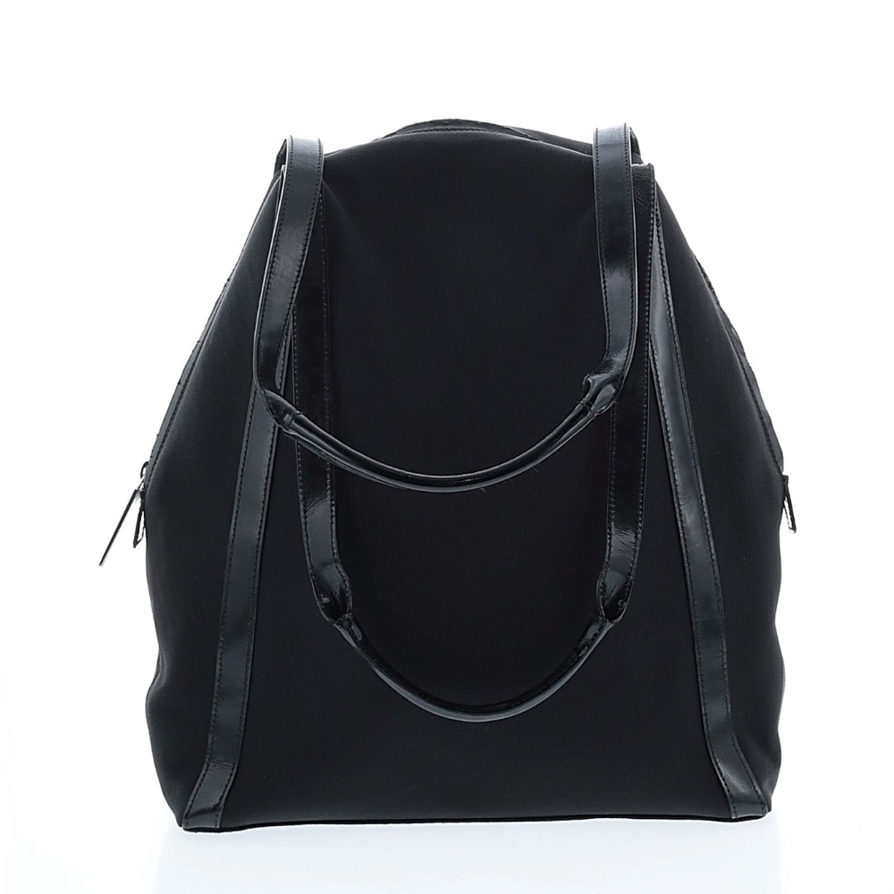 Gucci Vintage Nylon Black Tote/Shoulder Bag
